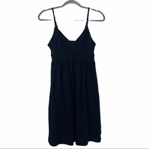 Old Navy Black Cotton Tank Dress